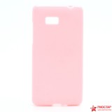 Полимерный TPU Чехол Для HTC Desire 600(розовый)